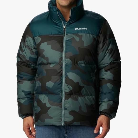 NWT Columbia Puffect II Puffer Jacket in Night Wave Camouflage